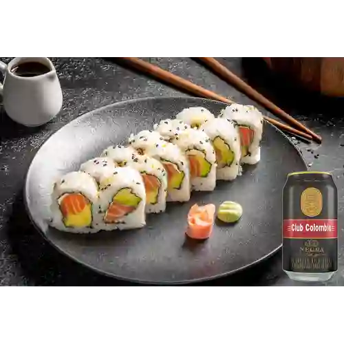 Combo Sushi New York Phila + Club col. Negra Lta 330ml