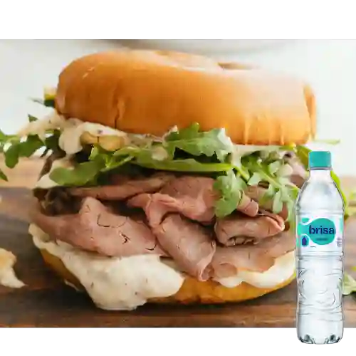 Combo Sandwich Mediano de Roastbeef +Brisa S/gas 600ML