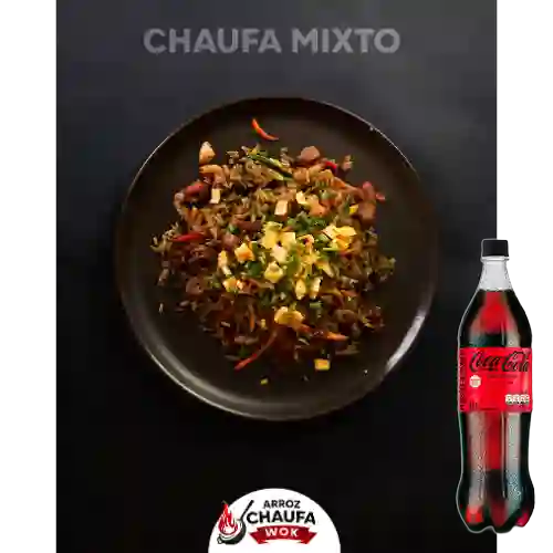 Combo Chaufa Mixto Grande + Coca Cola Sin Azúcar 1.5L