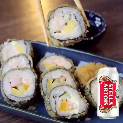 Combo California Tempura + Cerveza Stella 269 ML