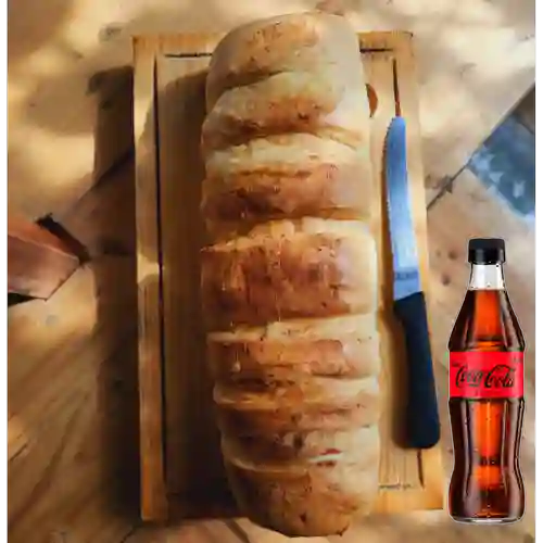 Combo Almohadilla Queso + Coca-Cola Zero 300 ml