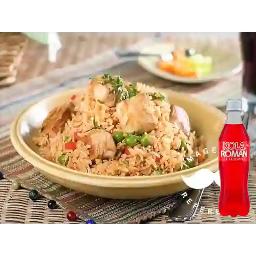 Combo Arroz de Cerdo + Kola Roman 350 ml