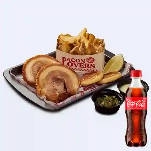 Combo Porkchetta Personal + Coca Cola Original 400 ml