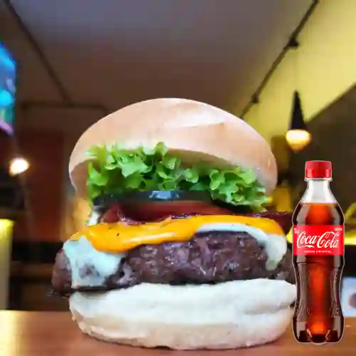 Combo Hamburguesa Alex + Coca Cola Original 400 ml