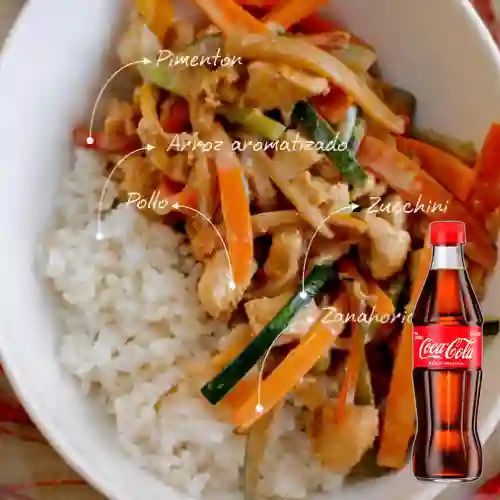 Combo Salteado con Limoncillo + Coca Cola Original 300ML