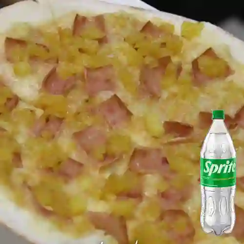Combo Pizza Hawaiana + Sprite Original 1.5Lt