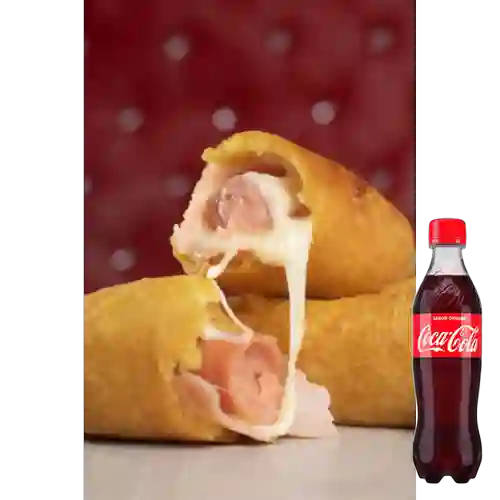 Combo Cochinitos + Coca-Cola Sabor Original 400 ml