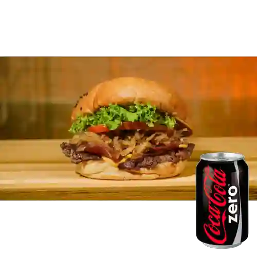Combo Original + Coca Cola Zero 235 ml