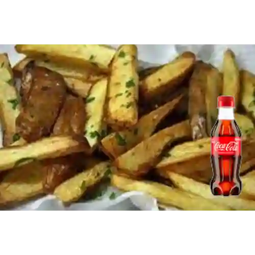Combo Papas Ingratas + Coca Cola Original 250ML