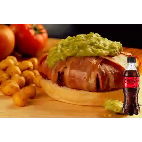 Combo Hamburguesa # Eragoldeyepes! + Coca Cola Sin Azúcar 400 ml