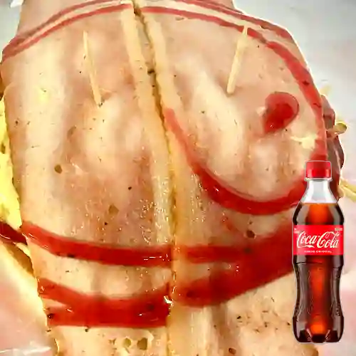 Combo Arepa Especial + Coca Cola Original 400 ml