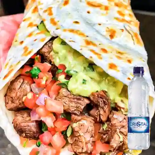Combo Mega Burro + Cristal Sin Gas 500 ml