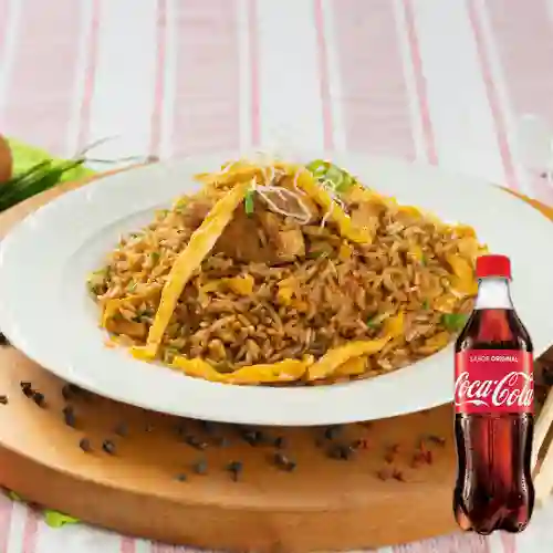 Combo Chaufa de Pollo +cocacola Orig 500ml