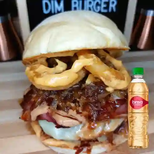 Combo Onion Buger + Brisa Manzana 250 ml