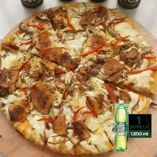 Combo Pizza Mediana + Canada Dry Ginger Ale 1.5 l