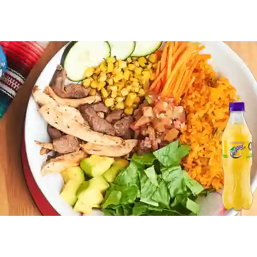 Combo Bowl de Pollo Grill + Quatro Original 400ML