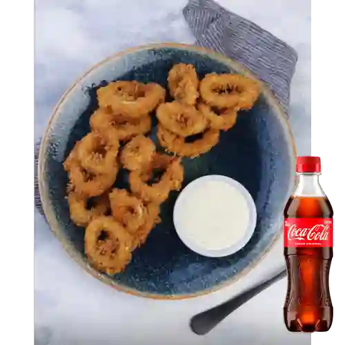 Combo Anillos de Calamar + Coca Cola Original 400 ml
