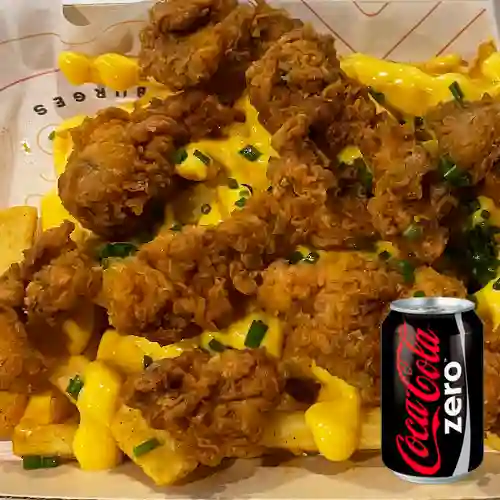 Combo Fries And Bites + Coca Cola Zero 235 ml