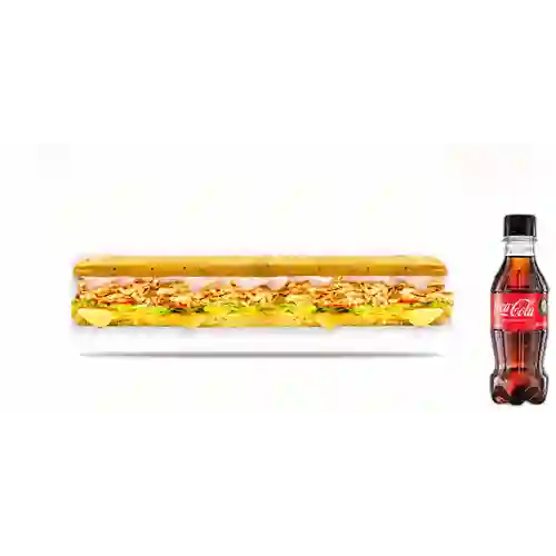 Combo Sandwich Pollo + Gaseosa 250 Ml