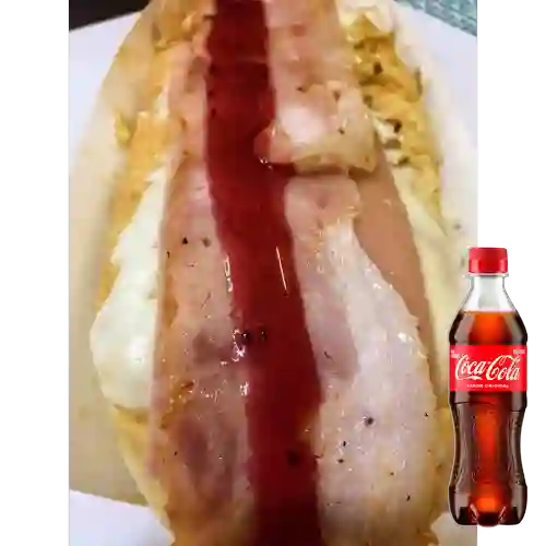 Combo Suizo + Coca Cola Original 400 ml