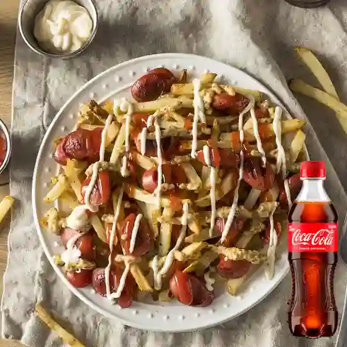 Combo Salchipollo + Coca Cola Original 400ML
