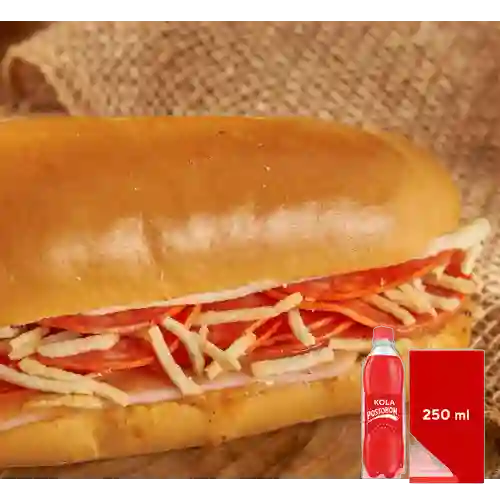 Combo Pizza + Kola Postobon 250 ml