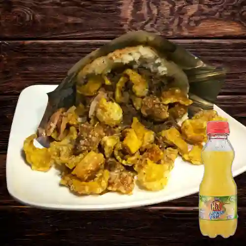 Combo Arepa con 5 Opciones + Hit Naranja Piña 300 ml
