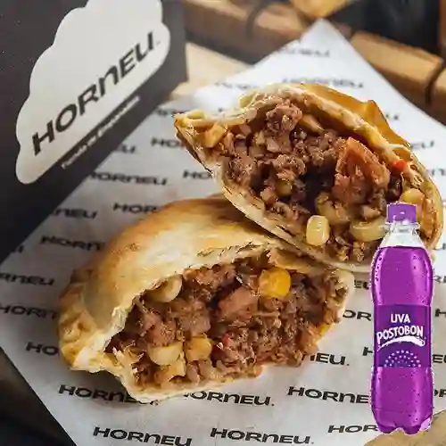 Combo Empanada Trigo Campesina + Uva Postobon 250 ml