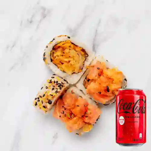 Combo Spicy Tuna Roll + Coca Cola Sin Azúcar 330ML