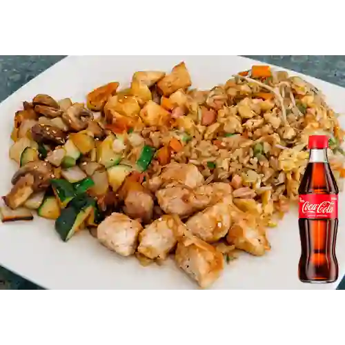 Combo Personal Tepanyaki + Coca Cola Original 300ML