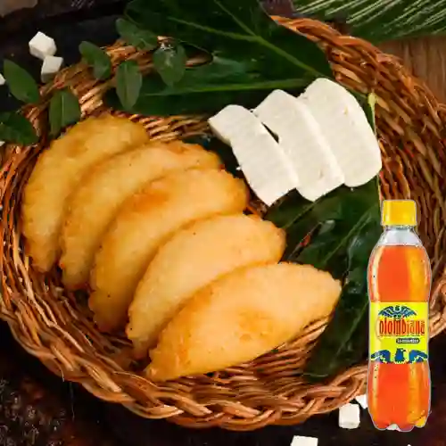 Combo 3 Empanadas de Queso + Colombiana 400 ml