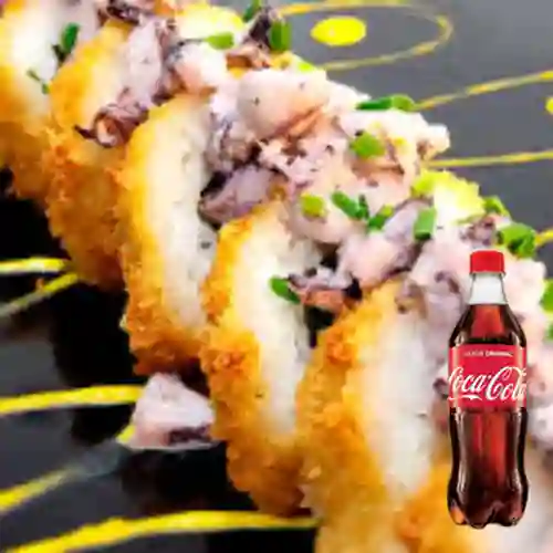 Combo Octopus Roll + Coca Cola Original 500 ml