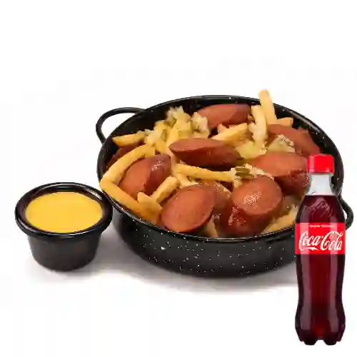 Combo Clap Fries + Coca-Cola Sabor Original 400 ml