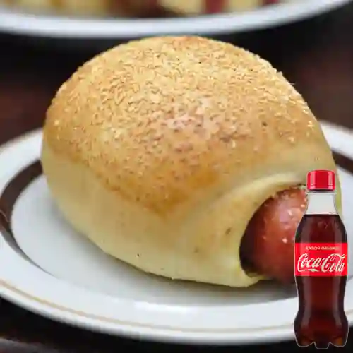 Combo Pan Chorizo + Coca-Cola Sabor Original 250 ml