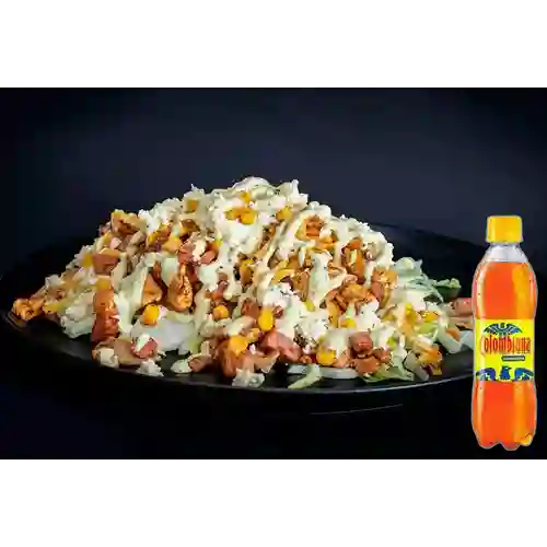 Combo Salchipapa Mixta + Colombiana 400 ml