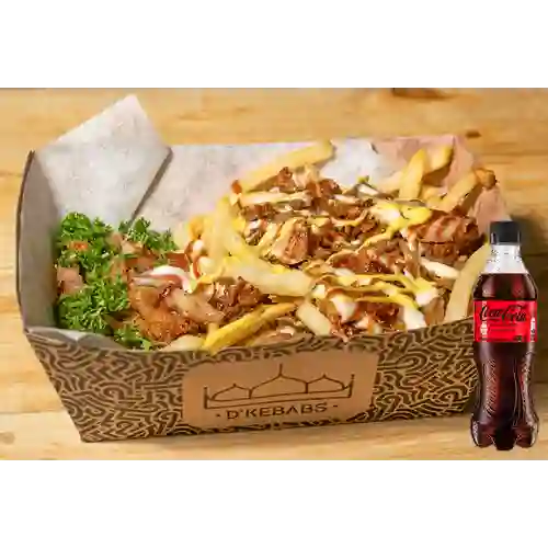 Combo Papitas Árabe + Coca Cola Sin Azúcar 400 ml