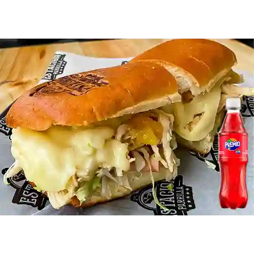 Combo Sándwich de Pollo + Premio 400ml