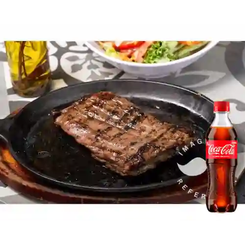 Combo Carne Asada + Coca Cola Original 400 ml