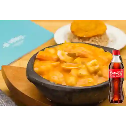Combo Cazuela de Mariscos + Coca Cola Original 400 ml