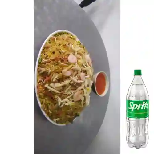 Combo Schow Fan Mixto 4 Personas + Sprite 1.5L