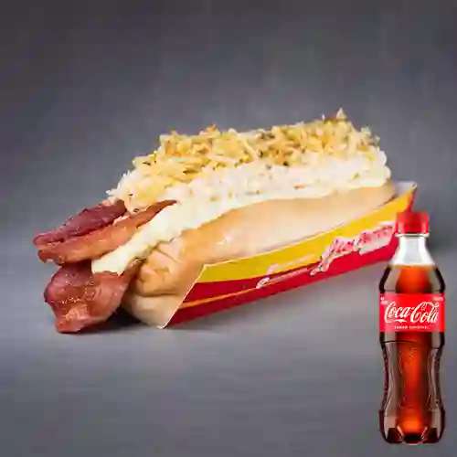 Combo Perra Grande + Coca Cola Original 400 ml