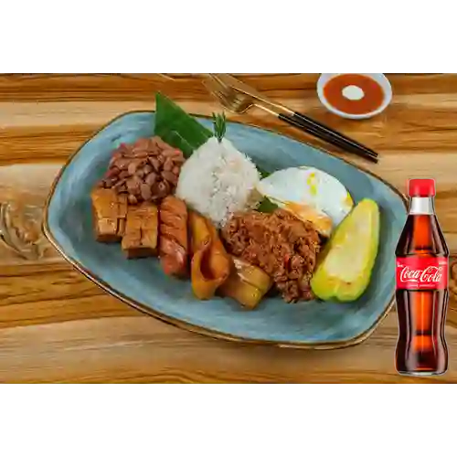 Combo Bandeja Paisa + Coca Cola Original 300ML