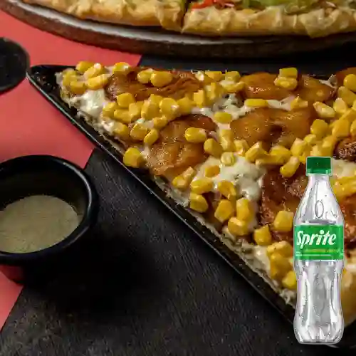 Combo Pizza Criolla +gaseosa 400ml