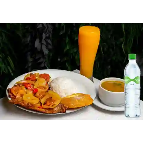 Combo Sobrebarriga a la Criolla + Brisa Con Gas 600ML