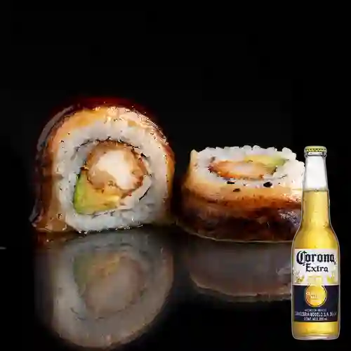 Combo Sushi Octopussy + Cerveza Corona Bot. 355ml