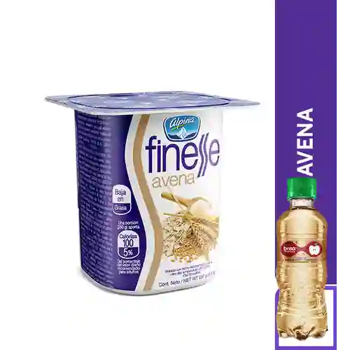 Combo Avena Finness + Brisa Saborizada Manzana 280ml