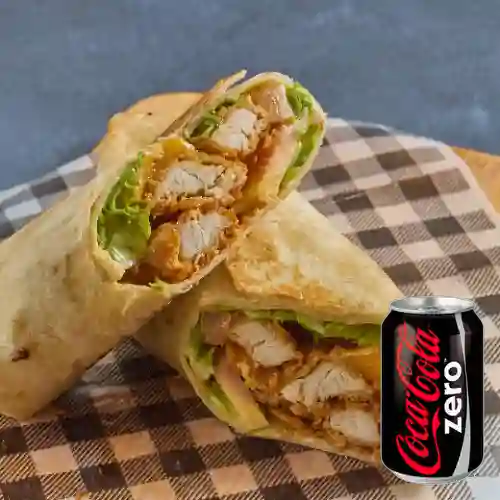 Combo Crispy Wrap + Coca Cola Zero 235 ml