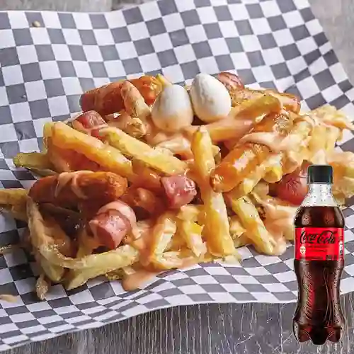 Combo Papas Totazitas + Coca Cola Sin Azúcar 400 ml