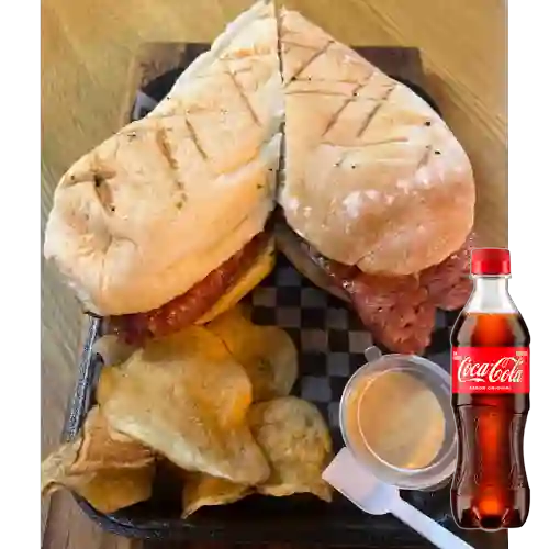 Combo Choripán Street Argerntino +Cocacola Orig 400ml