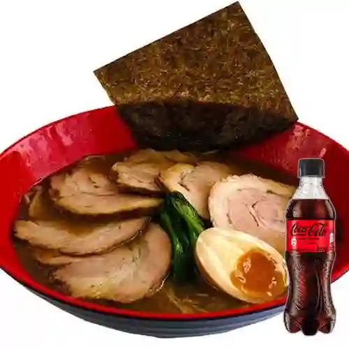 Combo Chashu Ramen + Coca Cola Sin Azúcar 400 ml